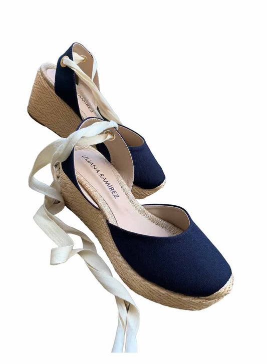 Espadrila Marbella Azul Oscuro